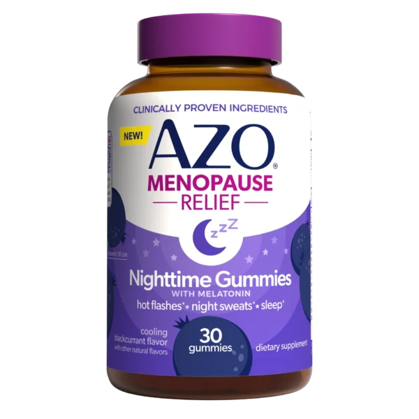 AZO Menopause Relief Nighttime Gummies